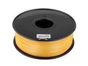 3D Printer Filament 3mm PLA for Print RepRap MarkerBot Gold