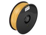 3D Printer Filament 3mm ABS for Print RepRap MarkerBot Gold