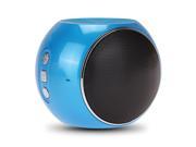 Portable LED Stereo Wireless Bluetooth Speaker TF Party For Smartphone PC Blue