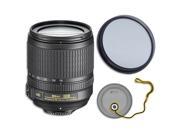 NEW Nikon VR 18-105mm f/3.5-5.6G AF-S DX ED Nikkor Lens + UV Filter + cap keepe