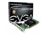 Hot EVGA Video Card nVidia GeForce 8400GS 1GB DDR3 VGA DVI HDMI PCI E 01G P3 1302 LR