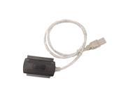 IDE SATA to USB2.0 A Male 23.6 Inch 2.5 3.5 Hard Drive Converter Cable Black