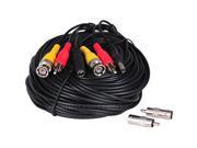150ft BNC RCA Security Camera AV Cable Audio Video Cord for CCTV DVR System b99