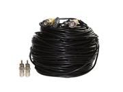100ft CCTV BNC Video Power Cable DVR Surveillance Security Camera Wire Cord b3f