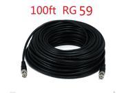 HD SDI RG59 Video Cable D BNC Male to Male 100ft