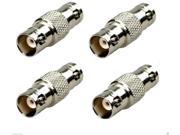 Lot 4 BNC CCTV Coax Coaxial Cable Coupler Adapter Connector Female RG59 RG6