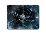 New Soft Mouse Pad Neoprene Laptop PC MousePad Clock Butterfly 2516
