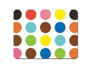 New Soft Mouse Pad Neoprene Laptop PC MousePad Polka Dot