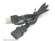 NEW US Style Universal 3 Prong Power Cord Cable for Desktop Printers Monitors