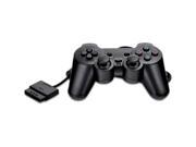 Black Gamepad Game Vibration Controller for Sony PS2