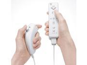 REMOTE AND NUNCHUCK CONTROLLER FOR NINTENDO WII SILICONE CASE WHITE