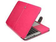 Case for Apple Mac MacBook Pro 13 PU Leather Laptop Sleeve Bag