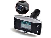 Hot Selling 1.5 LCD Car Kit Bluetooth MP3 Player SD MMC USB Remote FM Transmitter Modulator