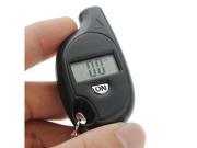Portable Mini Keychain LCD Digital Tire Tyre Air Pressure Gauge Tester For Car Motorcycle