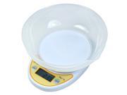 WH B04 5kg 1g LCD Digital Kitchen Scale Diet Food Scale with Weighing Bowl