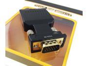 VGA to HDMI Video Converter Audio Adapter 1080P for PC Computer to HDTV TV