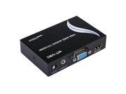 MT VH02 VGA and Audio to HDMI Converter VGA2HDMI Adapter with Power Supply