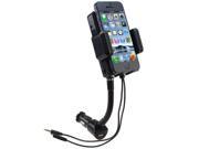 180 degrees Mini LCD FM Transmitter Car Charger Holder Hands Free support TF card for iPod iPhone With Remote control.