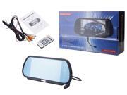 7 TFT LCD Color Car Rearview Mirror Monitor SD USB MP5 FM Transmitter