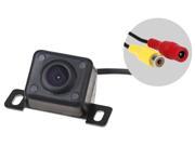 4 LED E820 New Color Video Car Rear View LED Waterproof Camera LED Sensor C With Parking Lines PAL NTSC Waterproof