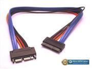 New Micro SATA 16 Pin Extension approximately 12 inches Cable