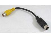 New S Video 7 Pin TV to RCA AV Adapter Converter Cable 3