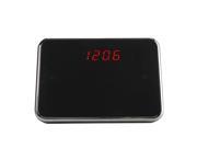 1280*960 Mini HD Cam Alarm Clock Camera Mini DVR DV Video Recorder Motion Remote Black