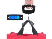 New 50kg 10g Portable LCD Digital Fish Hanging Luggage Weight Electronic Hook Scale