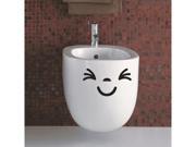 Smiling Faces Toilet Paste Custom Waterproof Can Remove The Wall Stickers Zooyoo305
