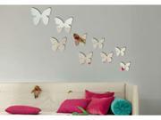 The mirror wall stickers stickers salon put the butterfly kindergarten shops decorate bedroom mirror P019