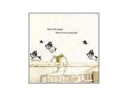 The Second Generation Small Wall Stickers Cartoon Kindergarten Children Room Decoration Puppy Butterfly Wall Stickers Tc1104