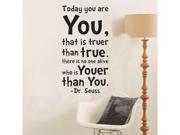English children room wall stickers can be removed 8126 Today You Are
