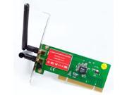 Wireless PCI N 300 Mbps Wifi Network Card 2 Antennas Strong Signal 300M