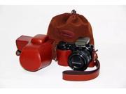 New genuine leather Camera Case Bag for Samsung NX2000 NX1000 Camera With Strap