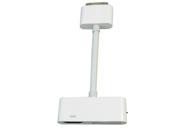 Digital 1080P AV Adapter Cables Dock Converter to HDMI TV Cabel for apple iPad 2 3 iPhone 4 4S White