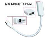 Mini Display DP to HDMI Adapter Cable for Apple MacBook Pro MacBook Air