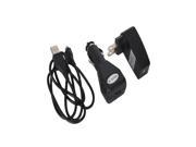 NEW AC/DC Adapter + Car Charger + USB Cable for Amazon Kindle Fire Tablet PC Black