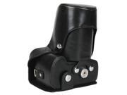 Westlinke Protective PU Synthetic Leather Digital Camera Case for Nikon D3200 Camera Bag Black 18-55MM Lens