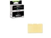 Shoplet Best Value Kit - Lexmark 14N0822 105XL High-Yield Ink (LEX14N0822) an... Shoplet Best Value Kit - Lexmark 14N0822 105XL High-Yield Ink (LEX14N0822) an...
