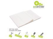 Smart Fab Disposable Fabric 9 x 12 Sheets White 45 per pack