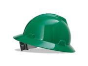 V Gard Hard Hats Fas Trac Ratchet Suspension Size 6 1 2 8 Green
