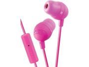 JVC Pink HAF160P Gumy Earbuds