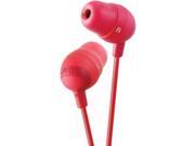 JVC Red HAFX32R Marshmallow Earbuds
