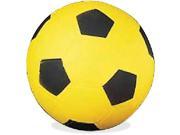 Coated Foam Sport Ball For Soccer Playground Size Yellow