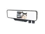 3.5 Inch Dual lens vehicle Reariew Mirror Car DVR Video H60 Dash Cam With HD Wide-angle View Camcorder+8GB Memory Card
