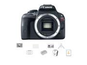 Canon EOS Rebel SL1 DSLR Black Camera Body With Advanced Bundle #8575B001 C