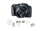 Canon PowerShot SX170 IS Digital Camera with Accessory Kit B #8410B001 B