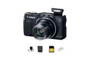 Canon PowerShot SX700 HS Digital Camera 16.1MP,Black With Basic Accessory bundle