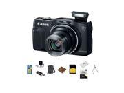Canon PowerShot SX700 HS Digital Camera ,Black With Advanced Accessory bundle