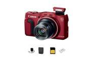Canon PowerShot SX700 HS Digital Camera 16.1MP,RED With Basic Accessory bundle